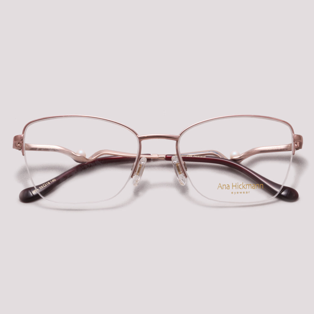 Ana Hickmann Sofia 2 05A Dourado Brilho - Grau - 55 mm