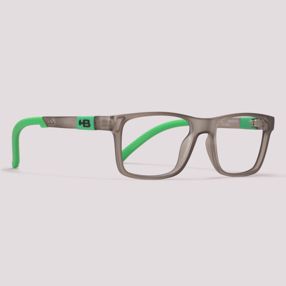 HB Polytech 0550 Teen M Onyx D. Green - Grau - 47 mm