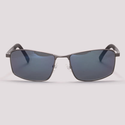 HB New Cyclops Cinza Fosco Azul Espelhado - Sol - 59 mm