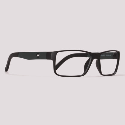 HB Troca Haste Polytech 0552 Preto Fosco + Haste Verde - Grau - 54 mm