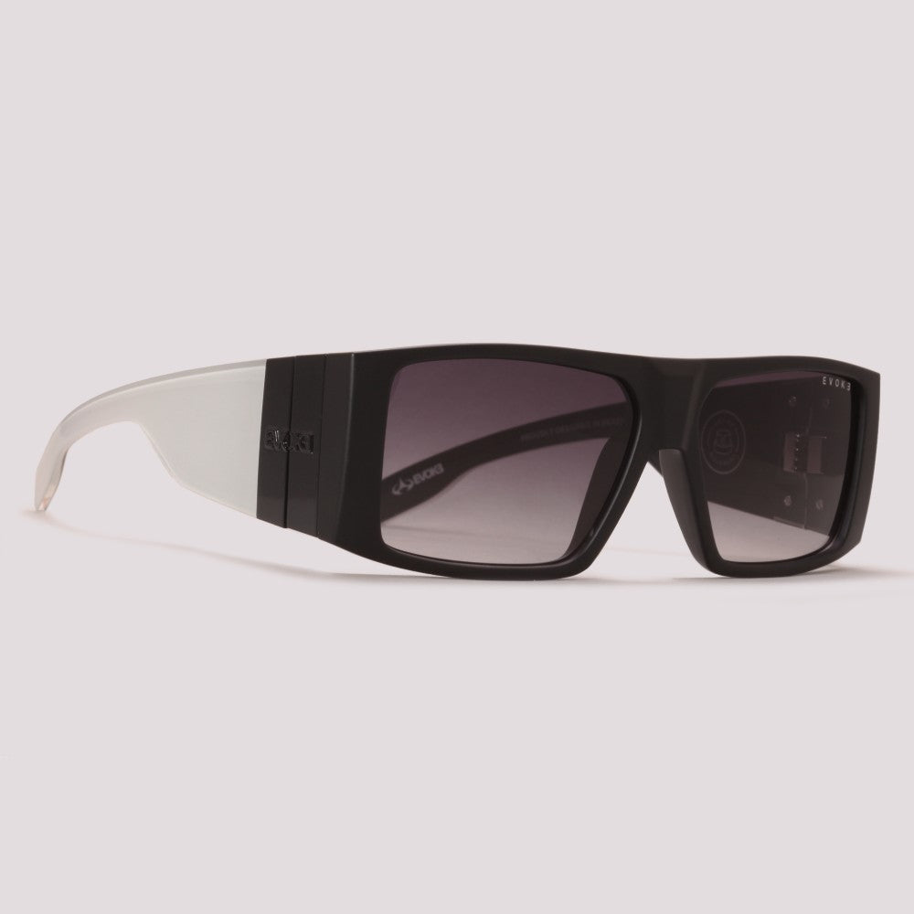 Evoke Bomber BRA10T Black Matte White Gray - Sol - 58 mm
