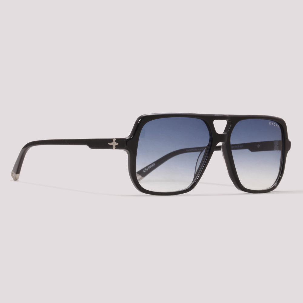 Evoke Capo X A01 Preto Brilho Preto Degradê - Sol - 56 mm