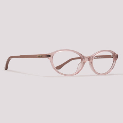 Colcci Charlotte Rosa Translúcido e Nude - Grau - 53 mm