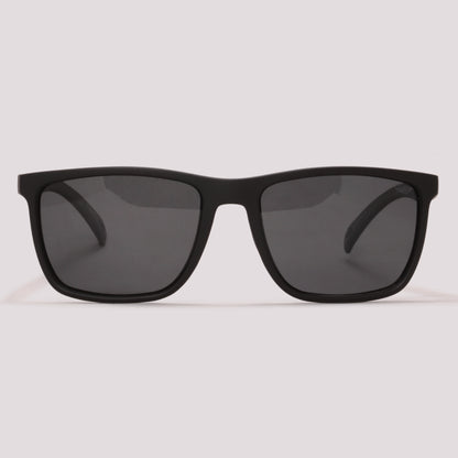HB Iconic Preto Fosco Preto Polarizado - Sol - 56 mm