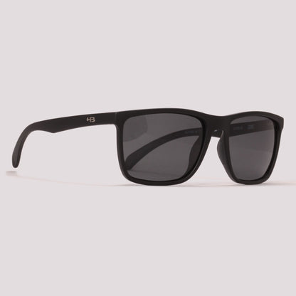 HB Iconic Preto Fosco Preto Polarizado - Sol - 56 mm