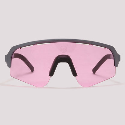 HB Edge S Cinza Fosco Moonstone Rosa - Sol - 169 mm