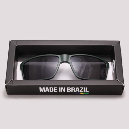 Clip on para HB Presto Casual 2.0 Verde Fosco Preto Polarizado