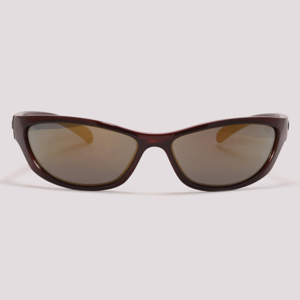 HB Still a Secret Marrom Translúcido Dourado Espelhado - Sol - 62 mm