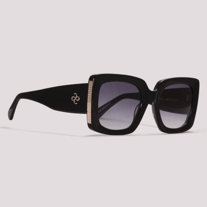 Anima Sou Meticulosa A01 Preto Brilho Preto Degradê - Sol - 53 mm