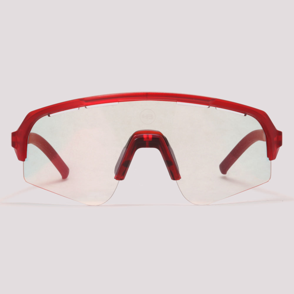 HB Edge R Vermelho Fosco Fotossensível Vermelho Espelhado (photo) - Sol - 169 mm