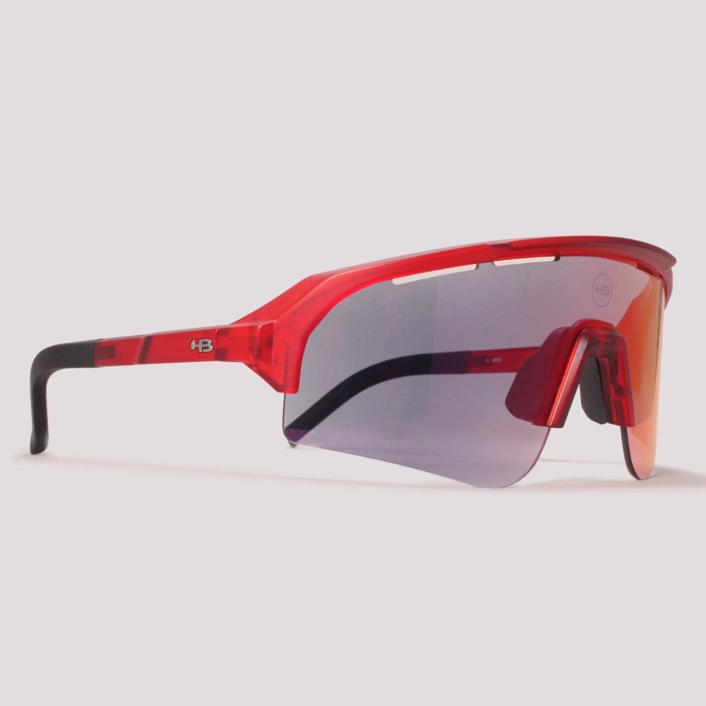 HB Edge R Vermelho Fosco Fotossensível Vermelho Espelhado (photo) - Sol - 169 mm