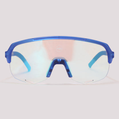 HB Edge R Azul Fosco Fotossensível Azul Espelhado (photo) - Sol - 169 mm