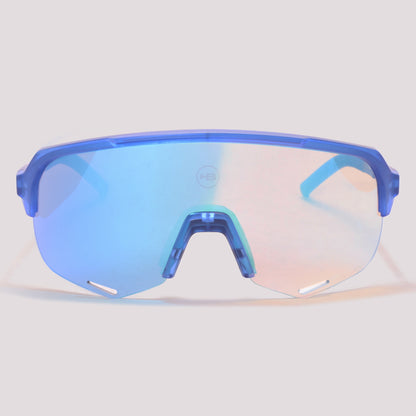 HB Edge R Azul Fosco Fotossensível Azul Espelhado (photo) - Sol - 169 mm