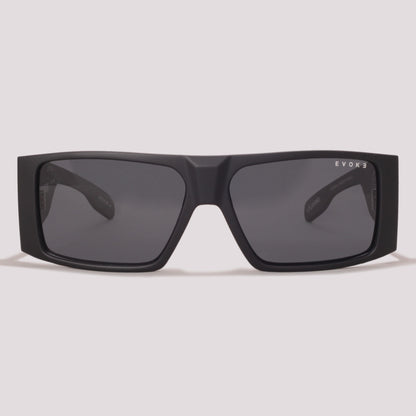 Evoke New Bomber BRA11B Preto Fosco Preto Polarizado - Sol - 58 mm