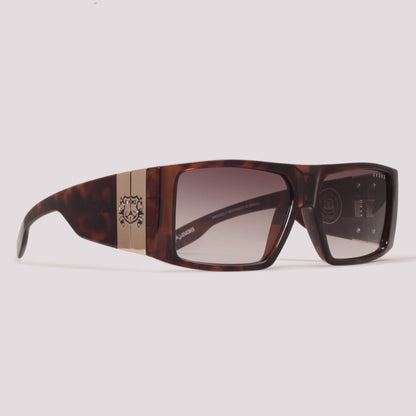 Evoke New Bomber BRG21B Marrom Mesclado Marrom Degradê - Sol - 58 mm