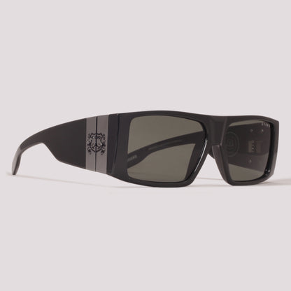Evoke New Bomber BRH01B Preto Brilho Verde Total -Sol - 58 mm