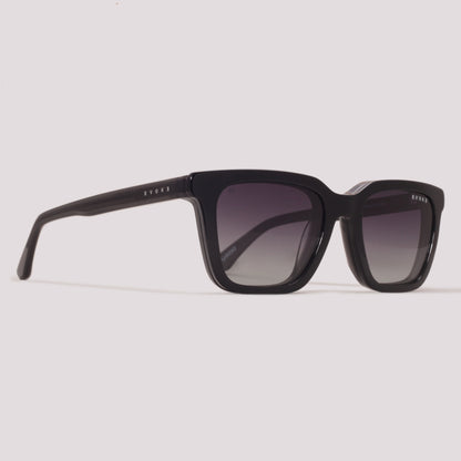 Evoke Clip on Square II H01 Cinza Brilho Translúcido  - Grau - 52 mm