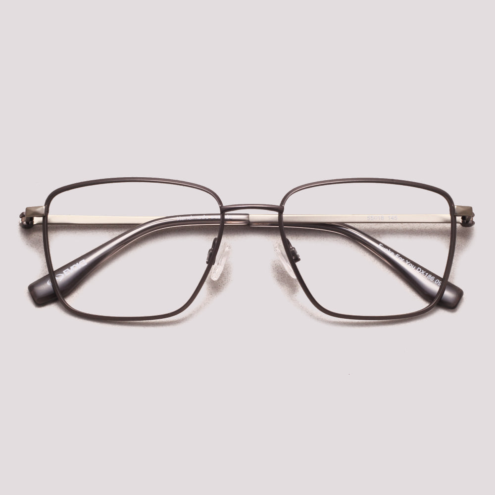 Evoke For You DX186 09B Preto Fosco - Grau - 55 mm