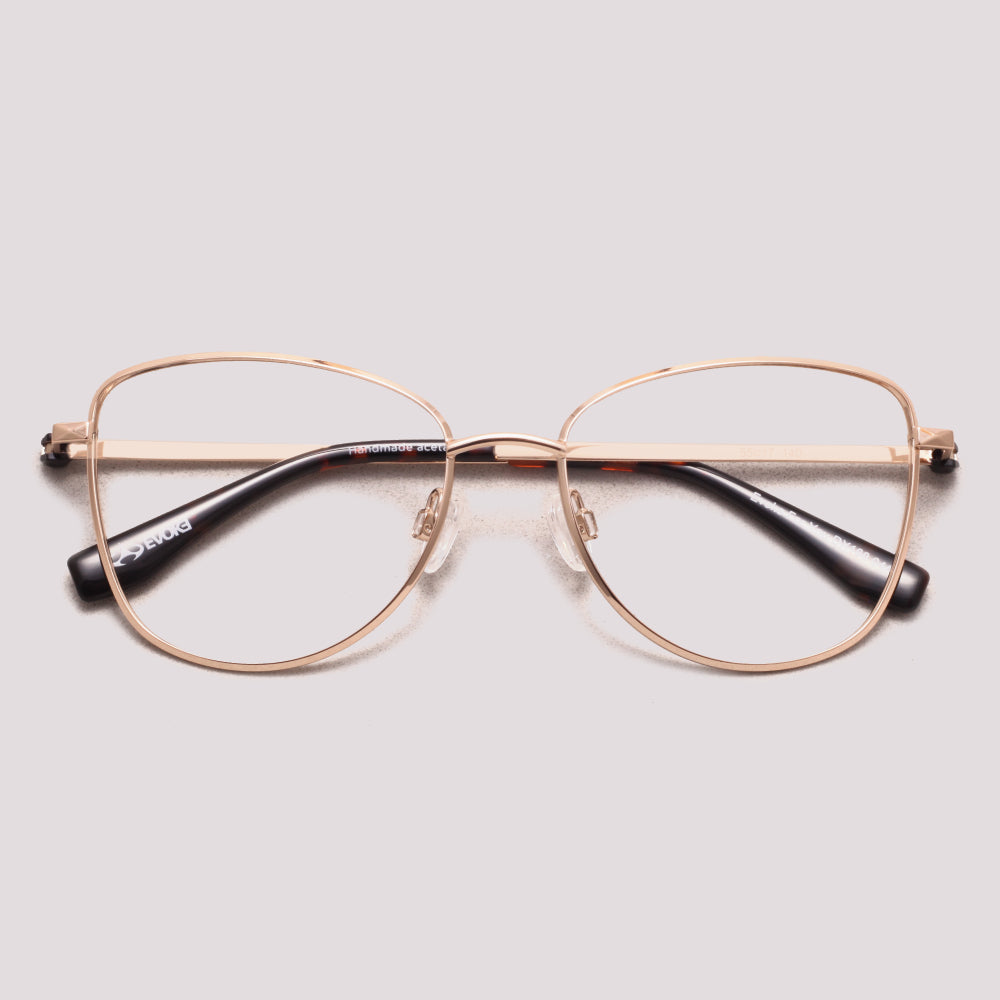 Evoke For You DX188 04A Dourado Brilho - Grau - 55 mm