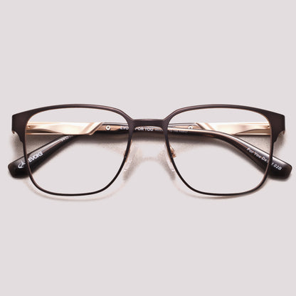 Evoke For You DX191 02B Marrom e Dourado- Grau - 54 mm