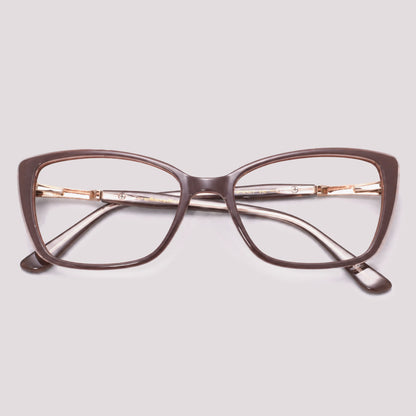Jean Marcell JM4005 G02 Marrom Brilho - Grau - 53 mm