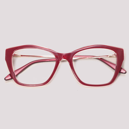 Jean Marcell JM6126 C01 Vermelho e Transparente - Grau - 50 mm