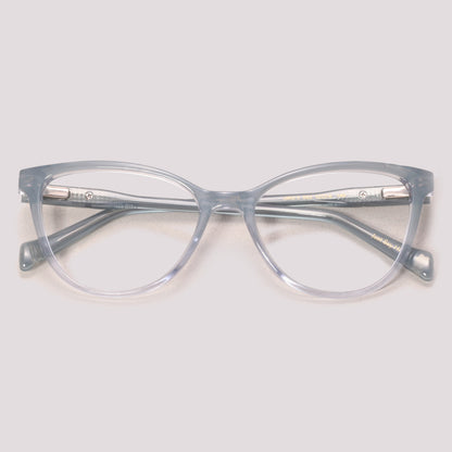Hickmann Lírio 5 D02 Azul Degradê Brilho - Grau - 52 mm