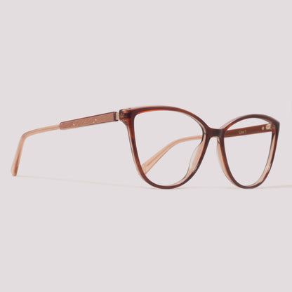 Ana Hickmann Lisa 1 G22 Marrom Mesclado - Grau - 56 mm
