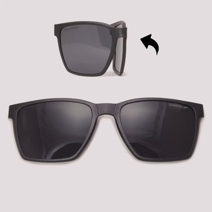 Speedo SP7086C Clip on Dobrável H12P Preto Degradê - Grau - 54 mm