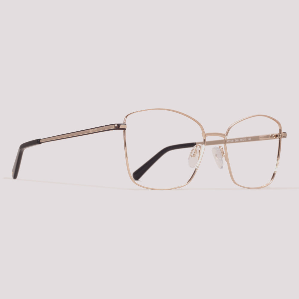 Atitude AT1726 04A Dourado e Preto Brilho - Grau - 54 mm