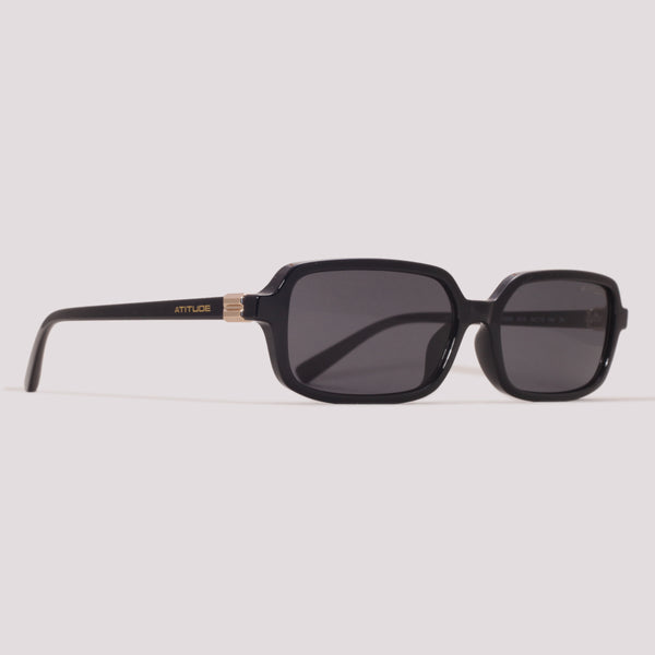 Atitude AT8284 A01A Preto Brilho Preto - Sol - 54 mm – Óculos Shop