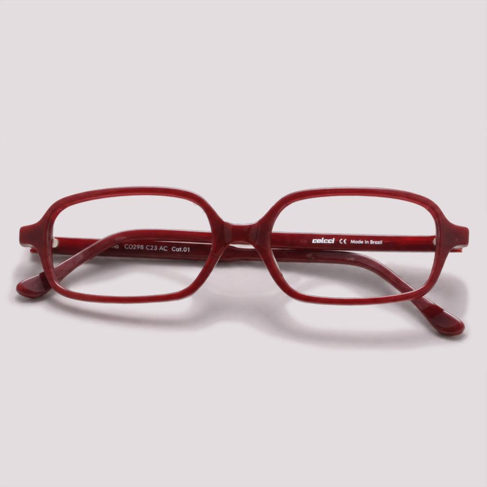 Colcci Ava Vinho Brilho Cinza - Sol - 54 mm