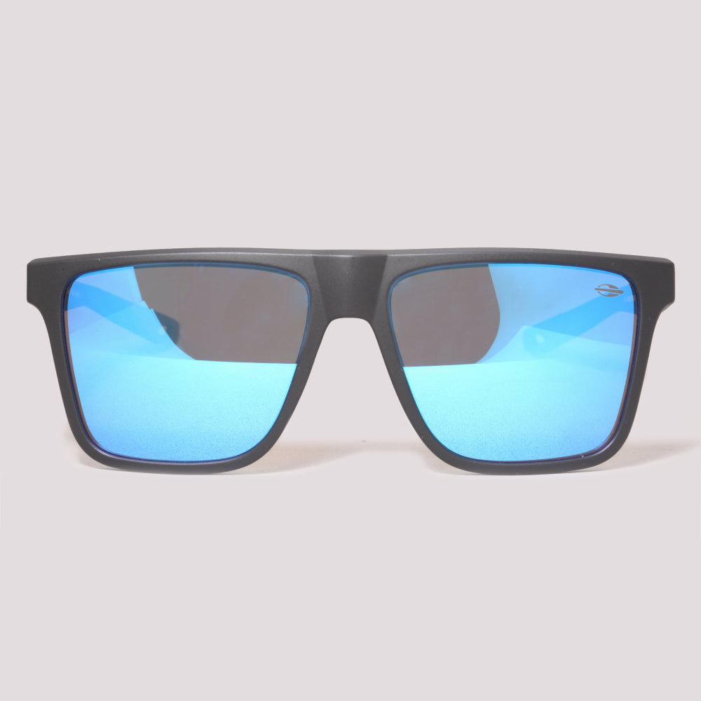 Mormaii Melbourne Preto e Azul Fosco Azul Espelhado - Sol -