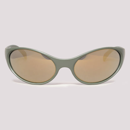 HB Aliens Return Verde Fosco Dourado Espelhado - Sol - 62 mm