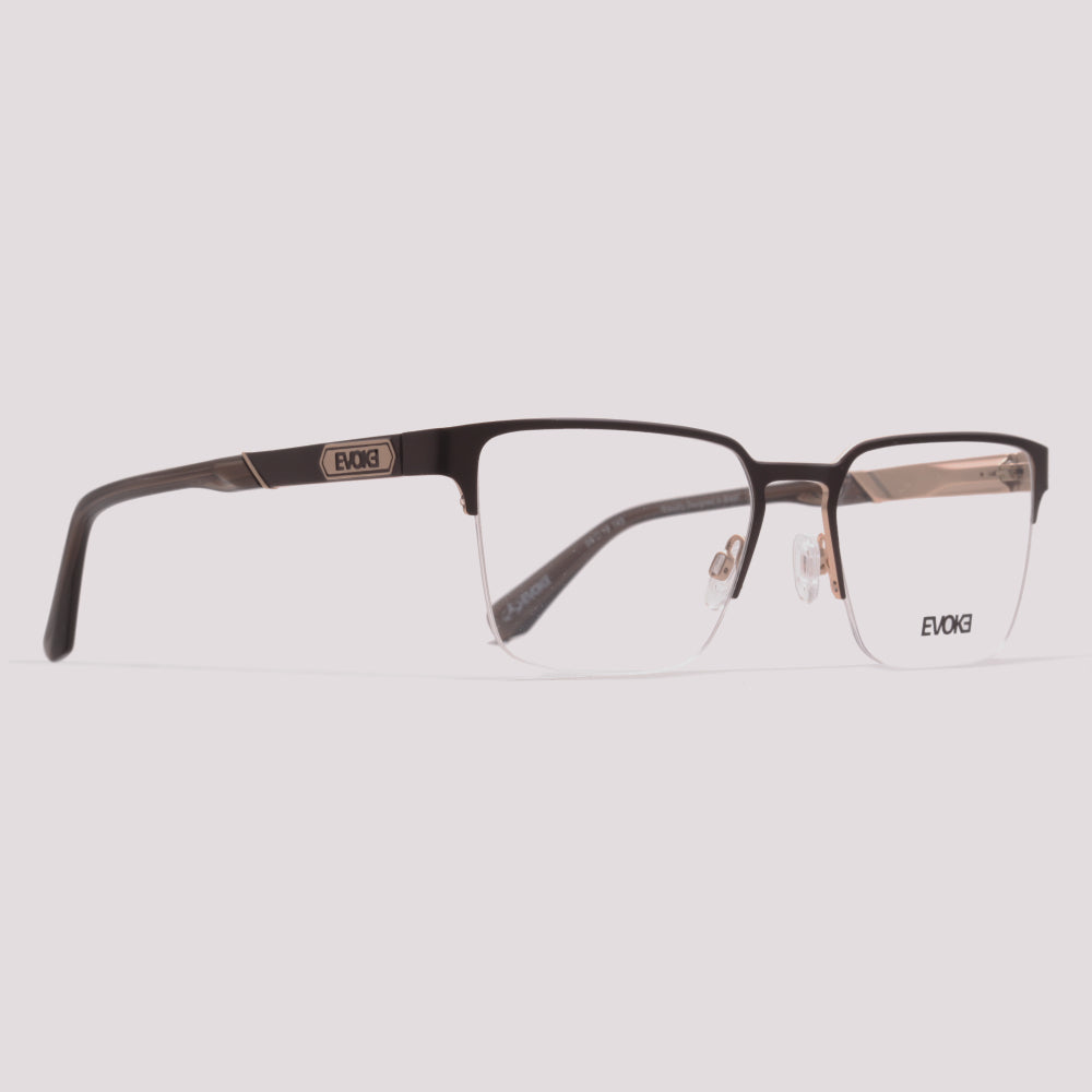 Evoke For You DX192 02B Marrom Fosco - Grau - 56 mm