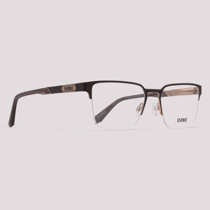 Evoke For You DX192 02B Marrom Fosco - Grau - 56 mm