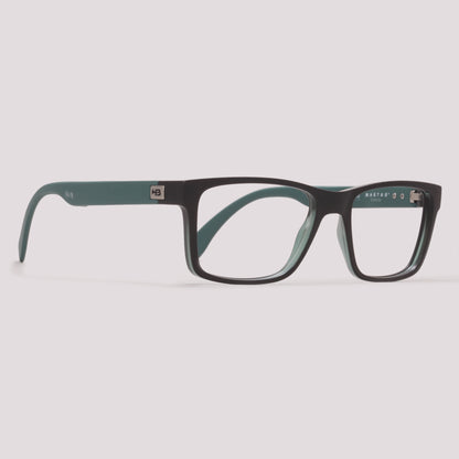 HB Switch Clip on 0590 Magtag Preto e Verde Fosco Preto Polarizado - Grau - 53 mm