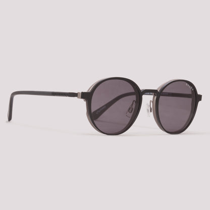 Evoke Clip on Noir 02BN Cinza Fosco Preto - Grau - 51 mm