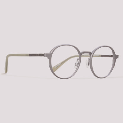 Evoke Clip on Noir 02CN Cinza Fosco Preto - Grau - 51 mm