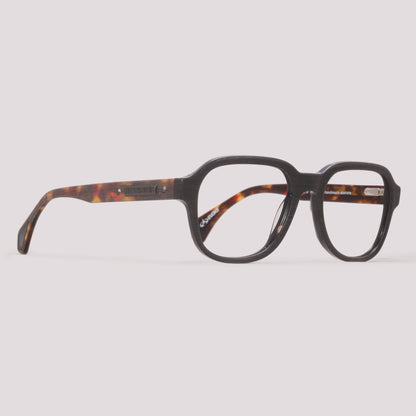 Evoke EVK RX86 A02 Preto Fosco e Marrom Mesclado - Grau - 53 mm