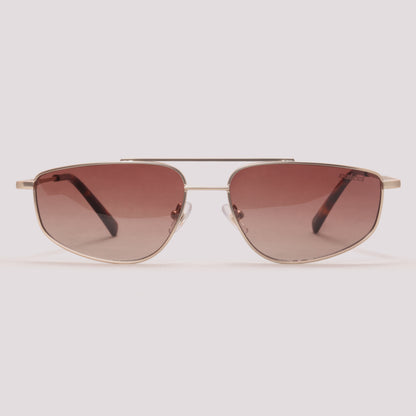 Colcci C0308 Dourado Fosco Marrom Degradê - Sol - 57 mm