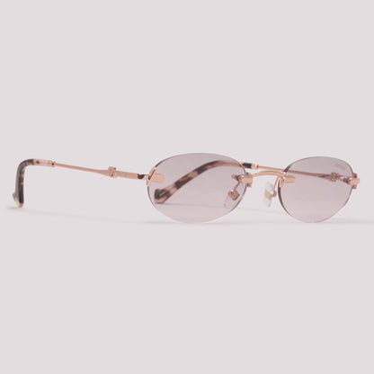 Colcci C0309 Rosê Brilho Azul e Rosa Degradê - Sol - 56 mm