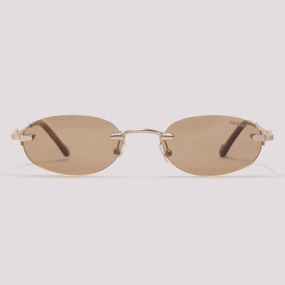 Colcci C0309 Dourado Fosco Marrom - Sol - 56 mm