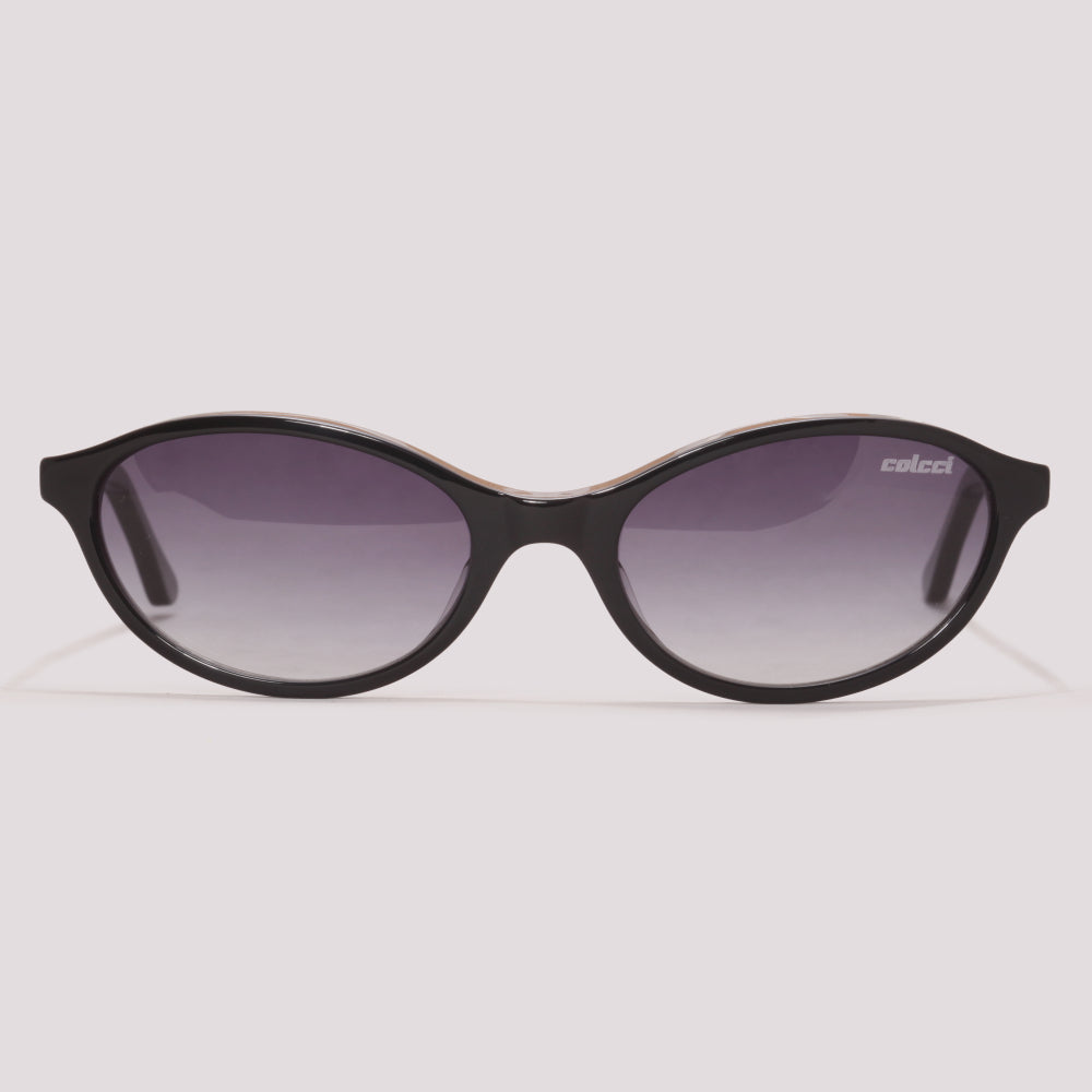 Colcci Charlotte Sun Preto Brilho Preto Degradê - Sol - 53 mm