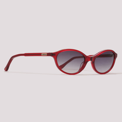 Colcci Charlotte Sun Vermelho Translúcido Preto Degradê - Sol - 53 mm