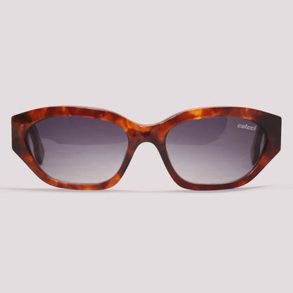 Colcci Petra Marrom Mesclado Preto Degradê - Sol - 54 mm