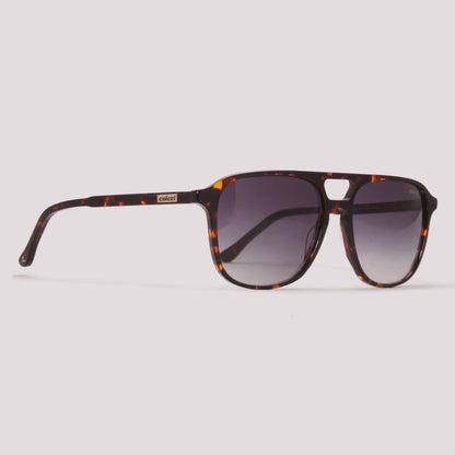 Colcci Hunter Marrom Mesclado Preto Degradê - Sol - 57 mm