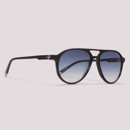 Evoke Capo IX A01 Preto Brilho Preto Degradê - Sol - 57 mm