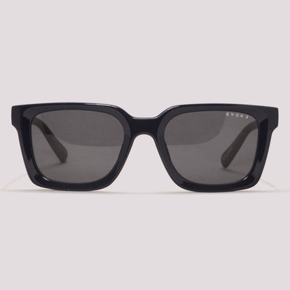 Evoke For You DS108 D01 Azul Brilho Preto - Sol - 53 mm