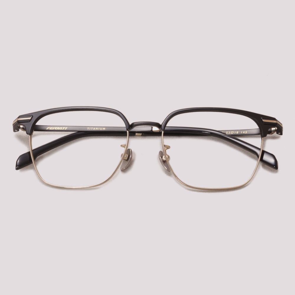 Ferrati FE1118T Titânio 09B Preto Fosco - Grau - 52 mm